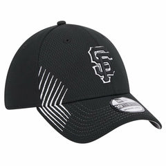 San Francisco Giants New Era Active Dash Mark 39THIRTY Flex Hat - Black - New Era on Sale