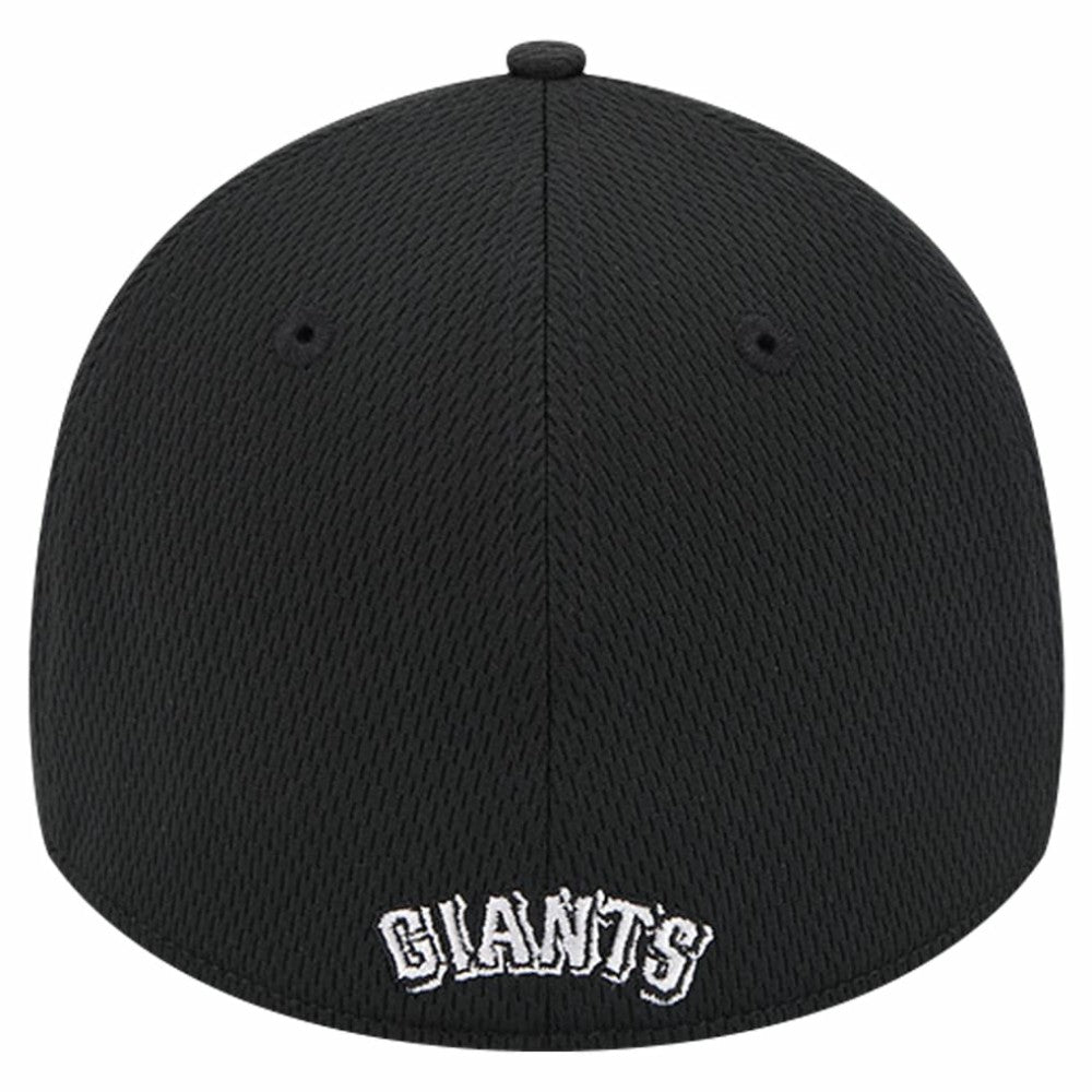 San Francisco Giants New Era Active Dash Mark 39THIRTY Flex Hat - Black - New Era on Sale
