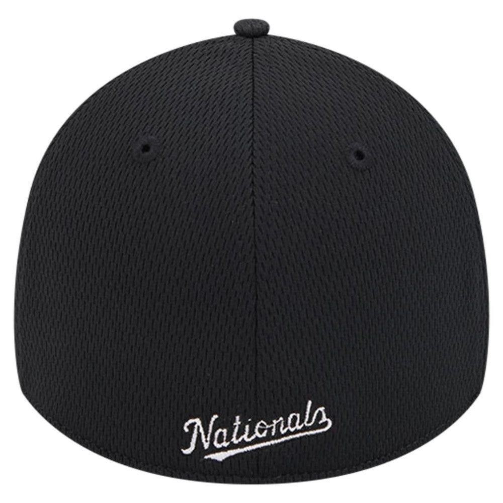 Washington Nationals New Era Active Dash Mark 39THIRTY Flex Hat - Black - New Era Online