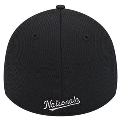 Washington Nationals New Era Active Dash Mark 39THIRTY Flex Hat - Black - New Era Online