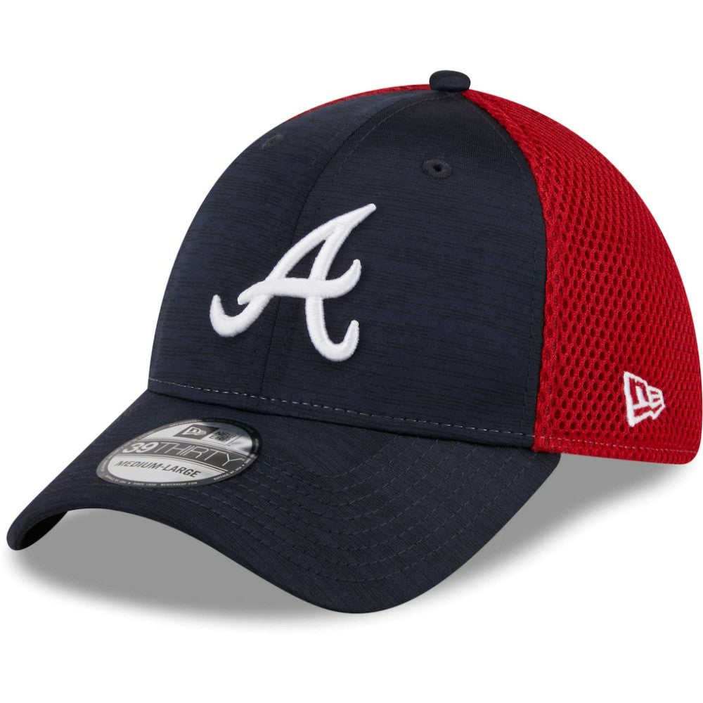 Atlanta Braves New Era Neo 39THIRTY Flex Hat - Navy - New Era on Sale