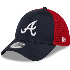Atlanta Braves New Era Neo 39THIRTY Flex Hat - Navy - New Era on Sale