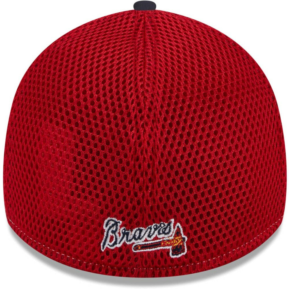 Atlanta Braves New Era Neo 39THIRTY Flex Hat - Navy - New Era on Sale