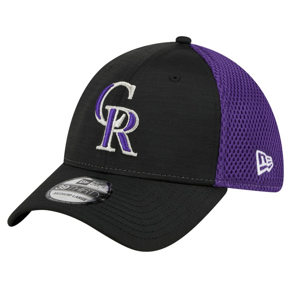 Colorado Rockies New Era Neo 39THIRTY Flex Hat - Black - New Era Online