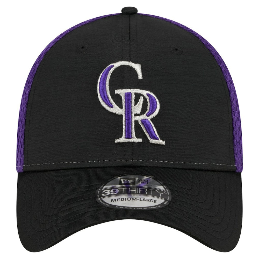 Colorado Rockies New Era Neo 39THIRTY Flex Hat - Black - New Era Online