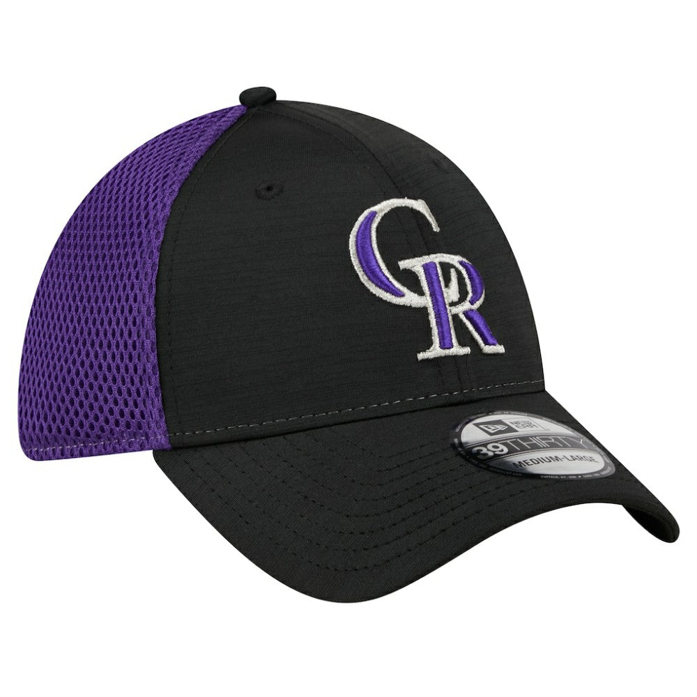 Colorado Rockies New Era Neo 39THIRTY Flex Hat - Black - New Era Online