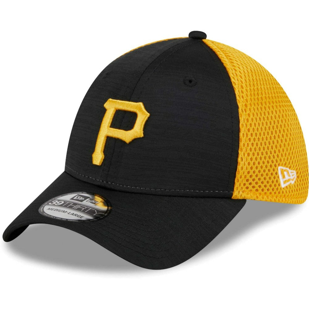 Pittsburgh Pirates New Era Neo 39THIRTY Flex Hat - Black - New Era Lifestyle