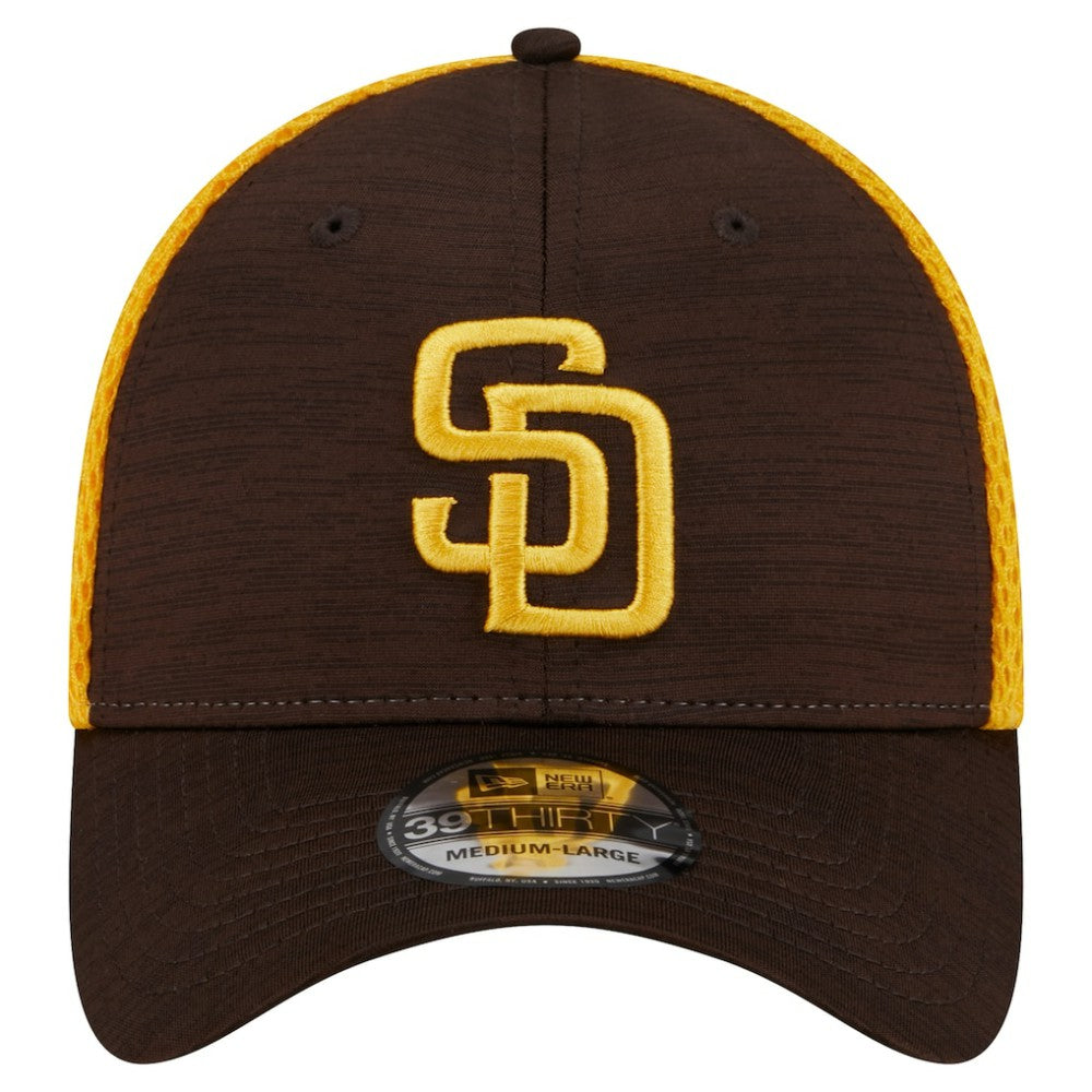 San Diego Padres New Era Neo 39THIRTY Flex Hat - Brown - New Era Lifestyle
