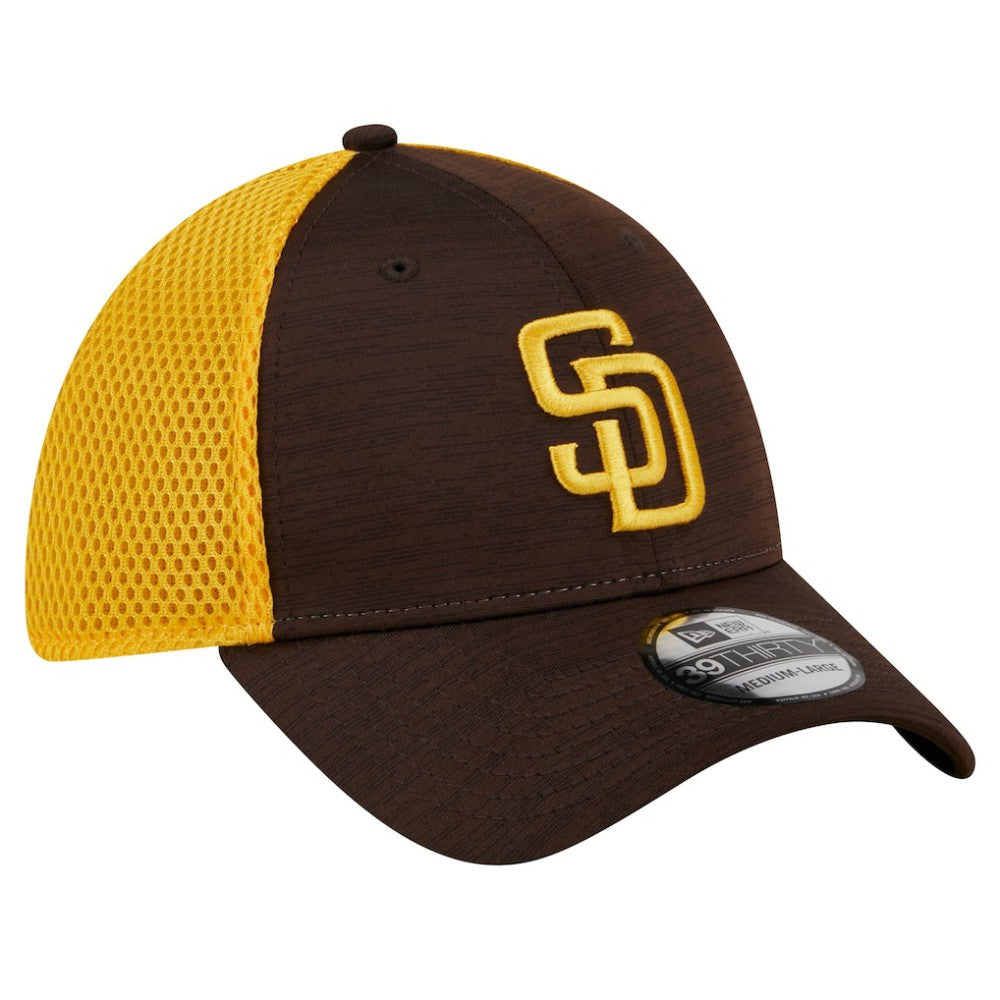 San Diego Padres New Era Neo 39THIRTY Flex Hat - Brown - New Era Lifestyle