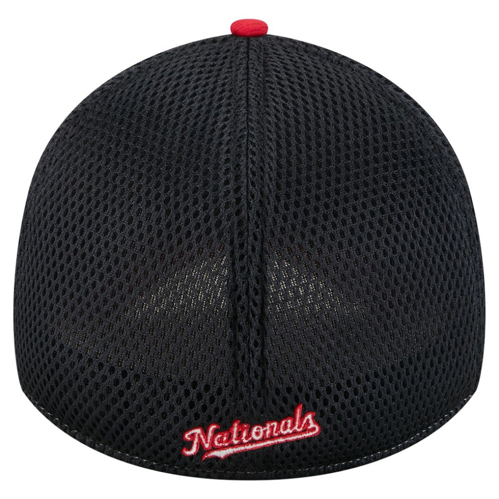 Washington Nationals New Era Neo 39THIRTY Flex Hat - Red/Black - New Era Lifestyle