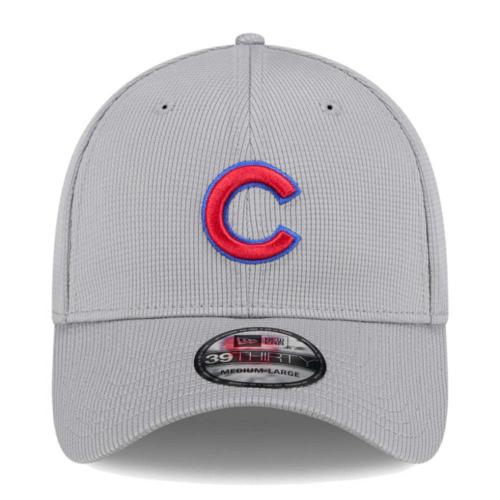 Chicago Cubs New Era Active Pivot 39THIRTY Flex Hat - Gray - New Era Sale