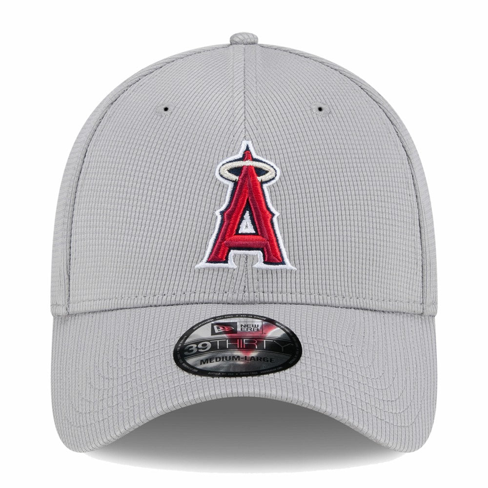 Los Angeles Angels New Era Active Pivot 39THIRTY Flex Hat - Gray - New Era Online