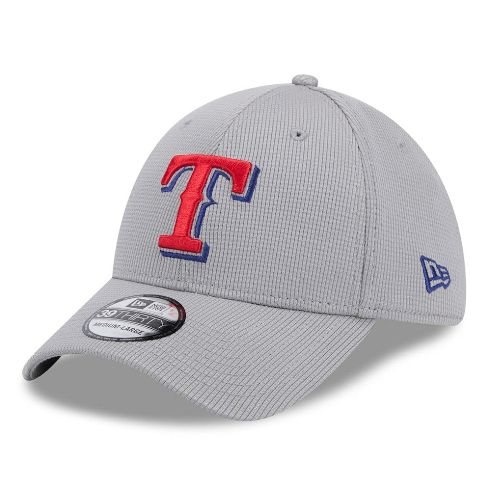Texas Rangers New Era Active Pivot 39THIRTY Flex Hat - Gray - New Era Sale