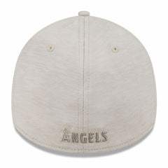 Los Angeles Angels New Era 2024 Clubhouse 39THIRTY Flex Hat - Cream - New Era Online