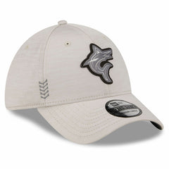 Miami Marlins New Era 2024 Clubhouse 39THIRTY Flex Hat - Cream - New Era Online