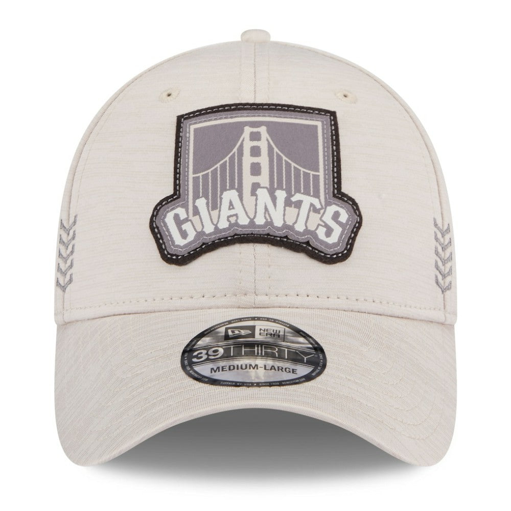 San Francisco Giants New Era 2024 Clubhouse 39THIRTY Flex Hat - Cream - New Era on Sale