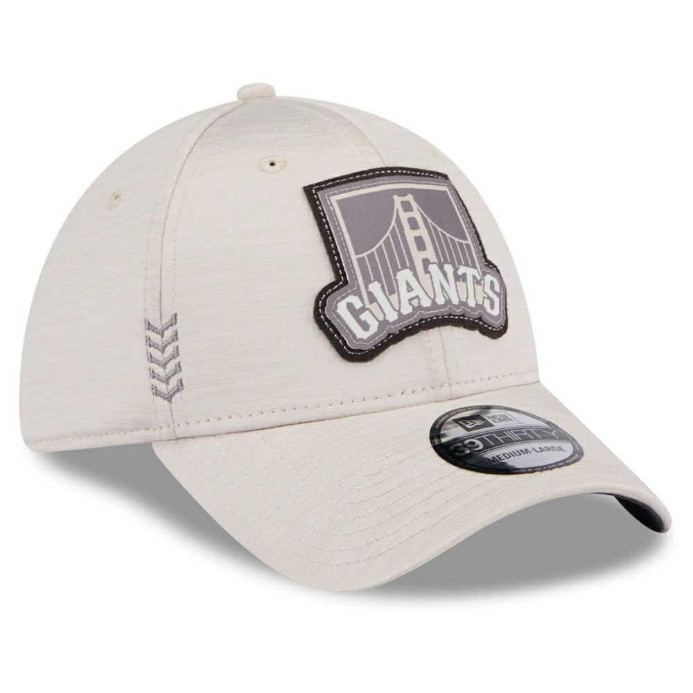 San Francisco Giants New Era 2024 Clubhouse 39THIRTY Flex Hat - Cream - New Era on Sale