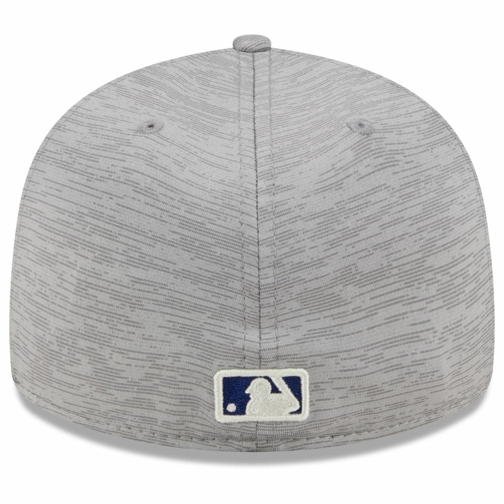 Los Angeles Dodgers New Era 2024 Clubhouse Low Profile 59FIFTY Fitted Hat - Gray - New Era Lifestyle