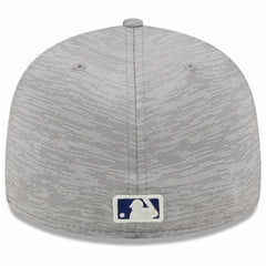Los Angeles Dodgers New Era 2024 Clubhouse Low Profile 59FIFTY Fitted Hat - Gray - New Era Lifestyle