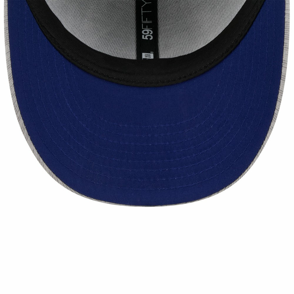 Los Angeles Dodgers New Era 2024 Clubhouse Low Profile 59FIFTY Fitted Hat - Gray - New Era Lifestyle