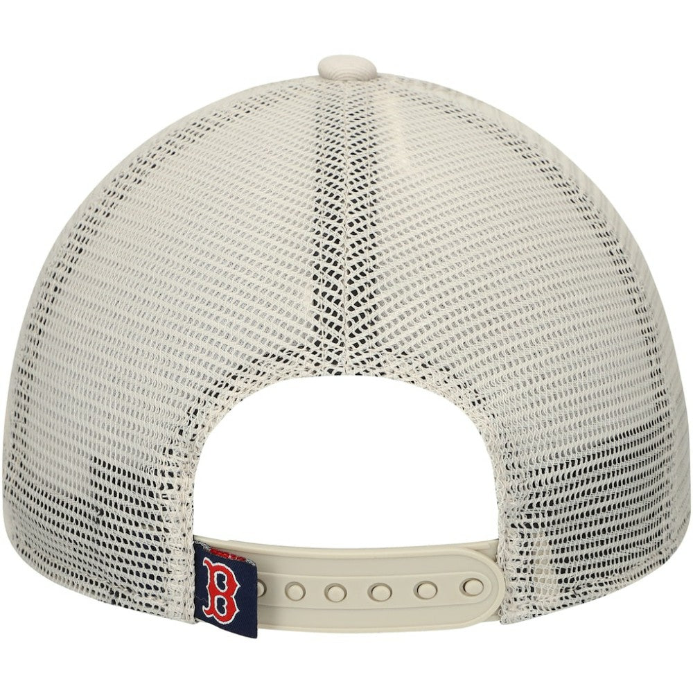 Boston Red Sox New Era Game Day 9TWENTY Adjustable Trucker Hat - Stone - New Era Online