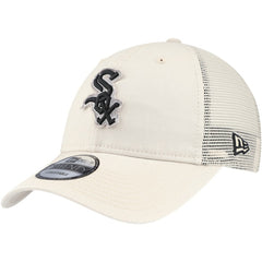 Chicago White Sox New Era Game Day 9TWENTY Adjustable Trucker Hat - Stone - New Era Online
