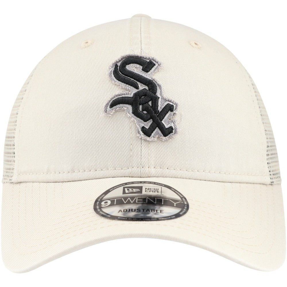 Chicago White Sox New Era Game Day 9TWENTY Adjustable Trucker Hat - Stone - New Era Online