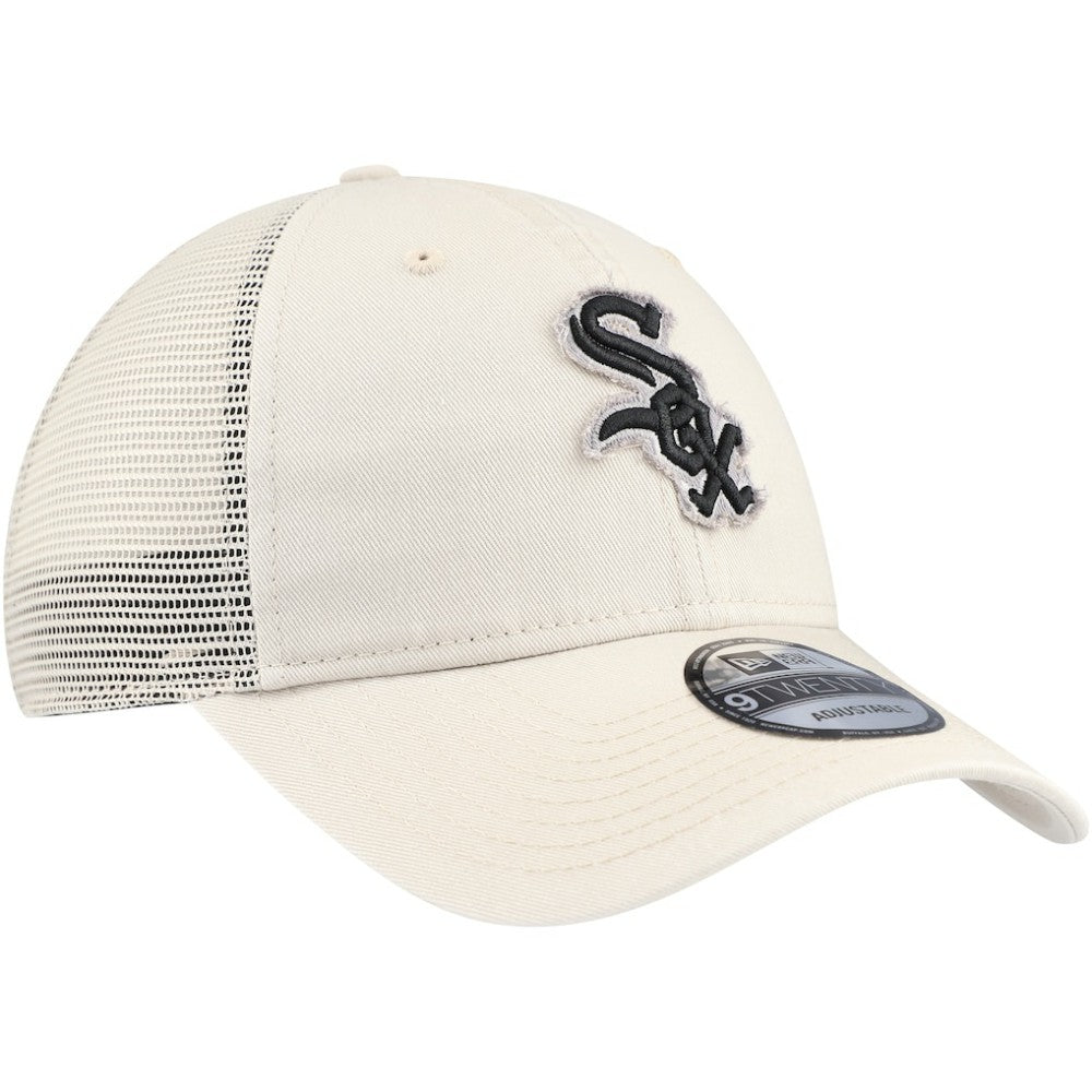 Chicago White Sox New Era Game Day 9TWENTY Adjustable Trucker Hat - Stone - New Era Online