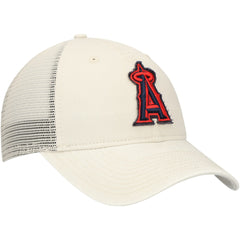 Los Angeles Angels New Era Game Day 9TWENTY Adjustable Trucker Hat - Stone - New Era Sale
