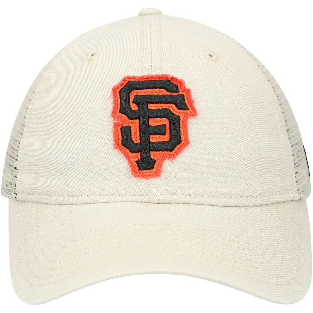 San Francisco Giants New Era Game Day 9TWENTY Adjustable Trucker Hat - Stone - New Era Lifestyle