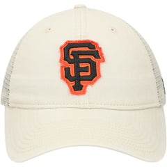 San Francisco Giants New Era Game Day 9TWENTY Adjustable Trucker Hat - Stone - New Era Lifestyle