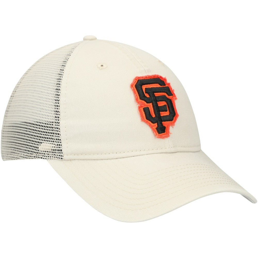 San Francisco Giants New Era Game Day 9TWENTY Adjustable Trucker Hat - Stone - New Era Lifestyle