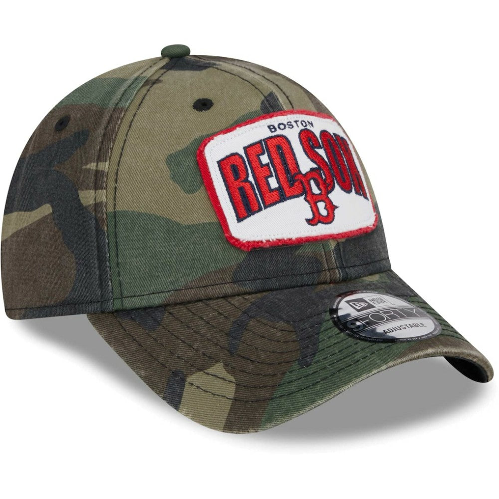 Boston Red Sox New Era Gameday 9FORTY Adjustable Hat - Camo - New Era Online