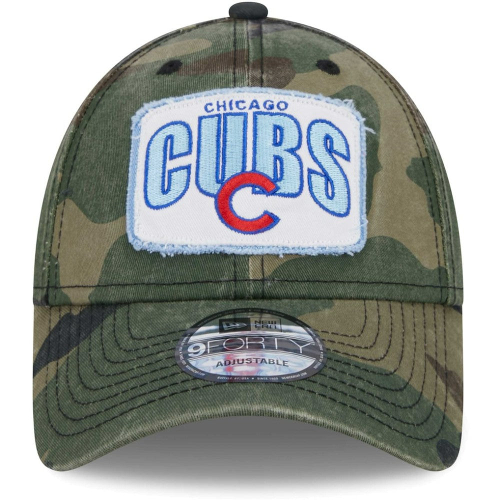 Chicago Cubs New Era Gameday 9FORTY Adjustable Hat - Camo - New Era Lifestyle