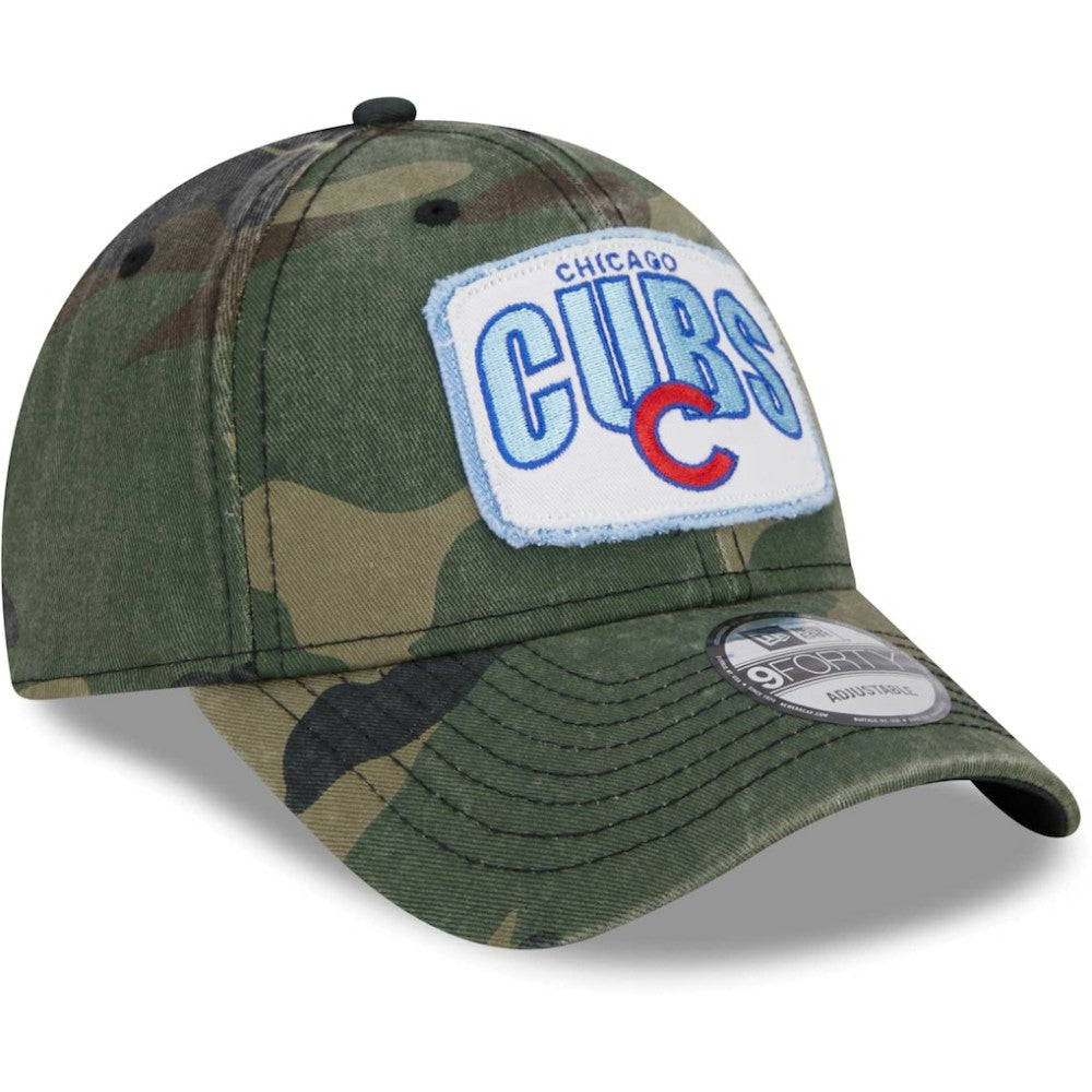 Chicago Cubs New Era Gameday 9FORTY Adjustable Hat - Camo - New Era Lifestyle