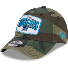 Miami Marlins New Era Gameday 9FORTY Adjustable Hat - Camo - New Era Online