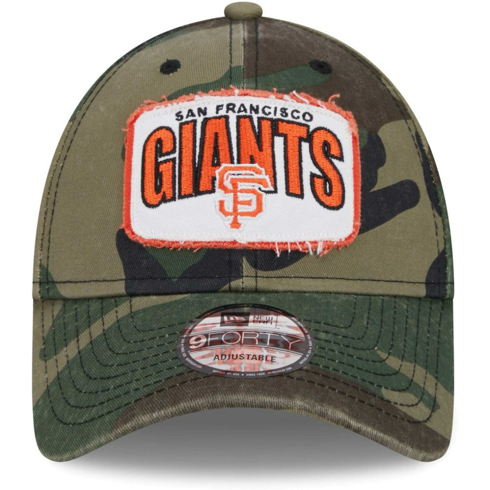 San Francisco Giants New Era Gameday 9FORTY Adjustable Hat - Camo - New Era Online