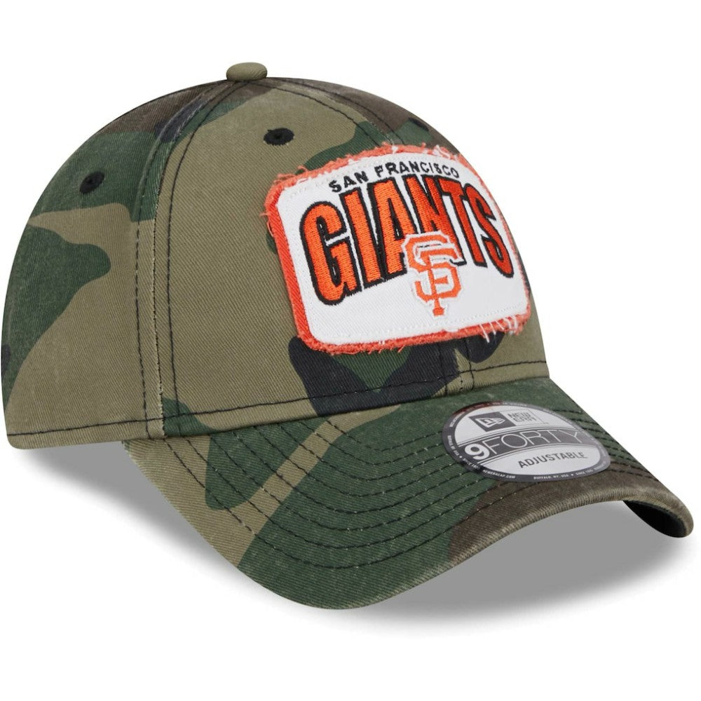 San Francisco Giants New Era Gameday 9FORTY Adjustable Hat - Camo - New Era Online