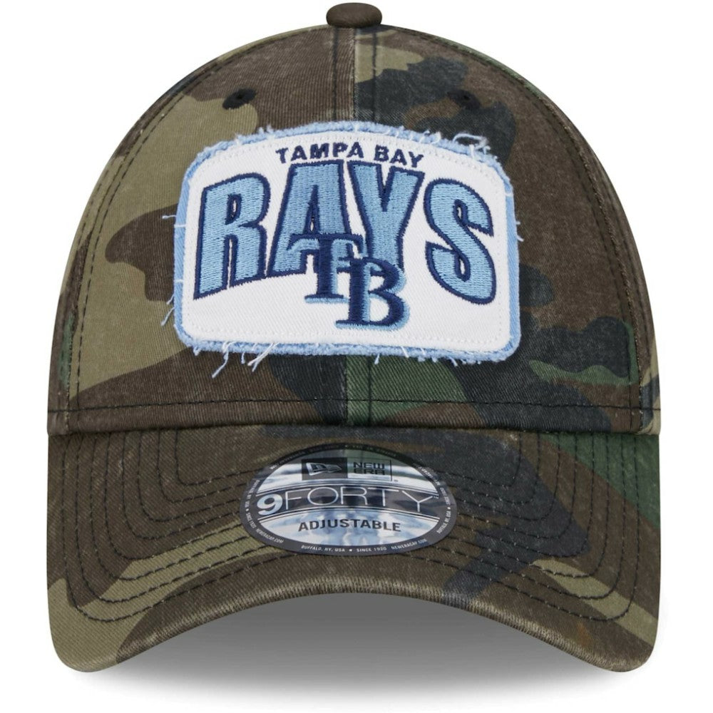 Tampa Bay Rays New Era Gameday 9FORTY Adjustable Hat - Camo - New Era Sale