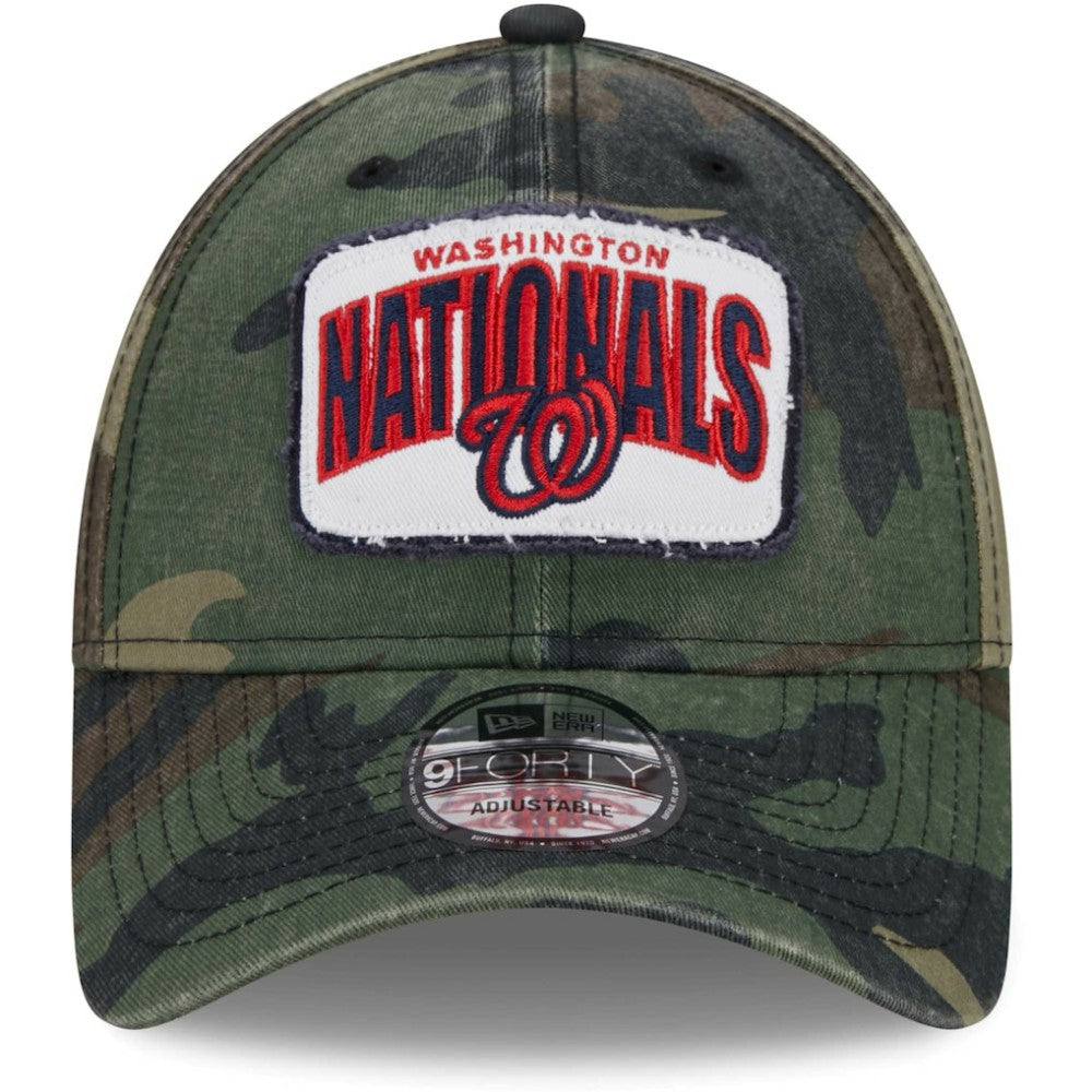 Washington Nationals New Era Gameday 9FORTY Adjustable Hat - Camo - New Era Lifestyle