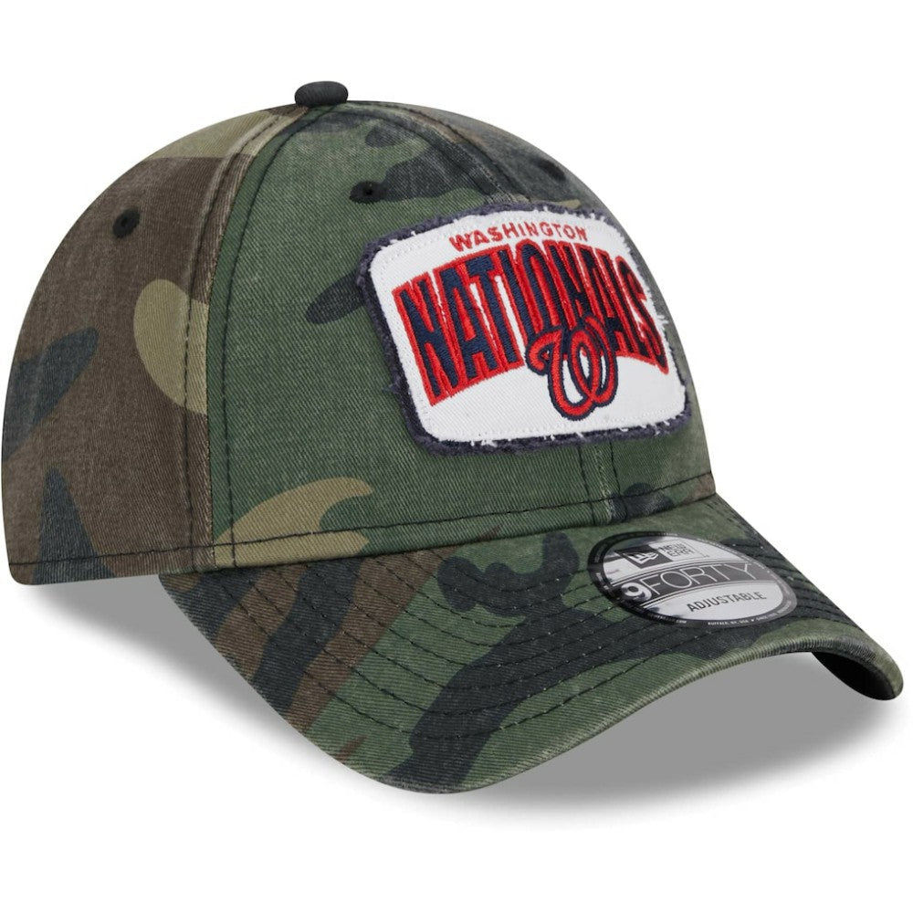 Washington Nationals New Era Gameday 9FORTY Adjustable Hat - Camo - New Era Lifestyle