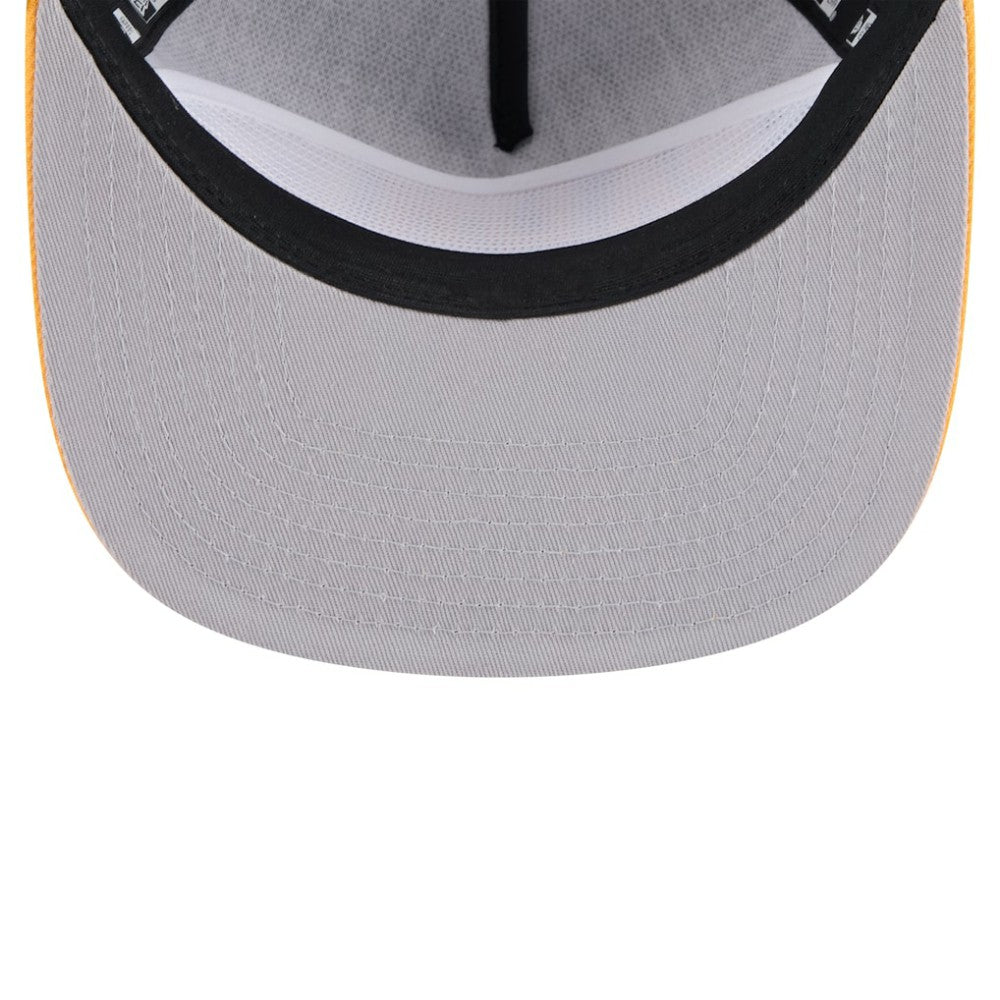 San Diego Padres New Era Throwback Meshback Golfer Hat - Black - New Era Lifestyle