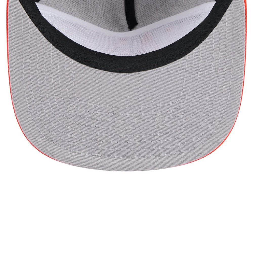 San Francisco Giants New Era Throwback Meshback Golfer Hat - Black - New Era Sale