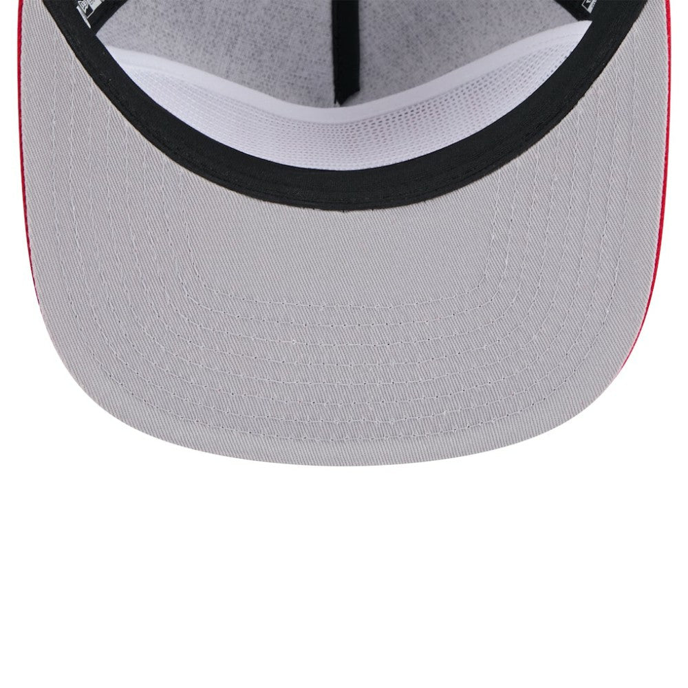 St. Louis Cardinals New Era Throwback Meshback Golfer Hat - Black - New Era Sale