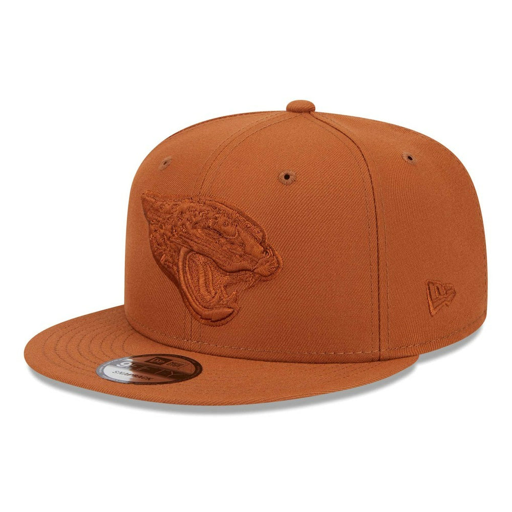 Jacksonville Jaguars New Era Color Pack 9FIFTY Snapback Hat Brown