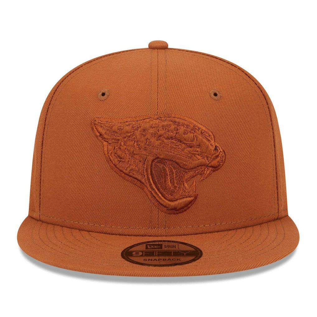 Jacksonville Jaguars New Era Color Pack 9FIFTY Snapback Hat Brown