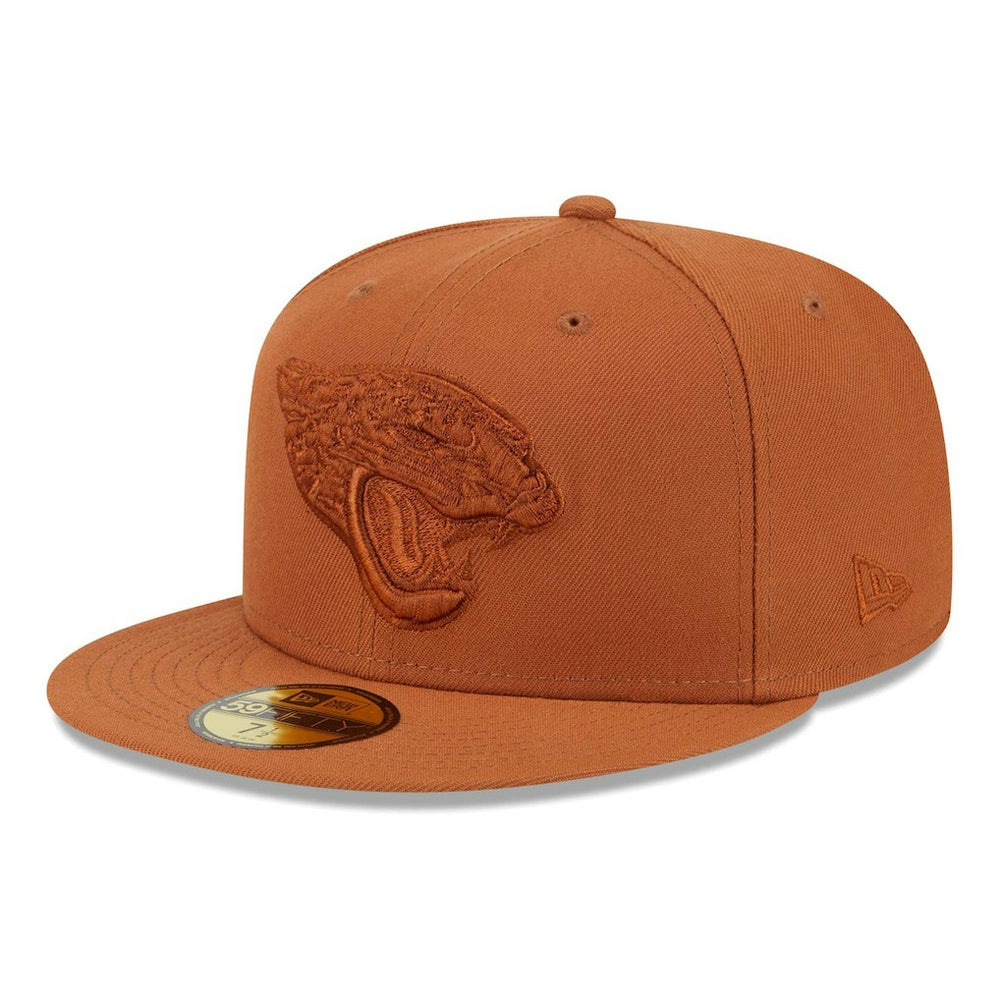 Jacksonville Jaguars New Era Color Pack 59FIFTY Fitted Hat Brown