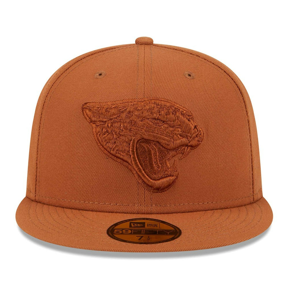 Jacksonville Jaguars New Era Color Pack 59FIFTY Fitted Hat Brown