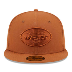 New York Jets New Era Color Pack 59FIFTY Fitted Hat Brown