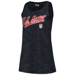 USWNT 5th & Ocean by New Era Women's Athletic Cross Back Tank Top Navy - New Era outlet